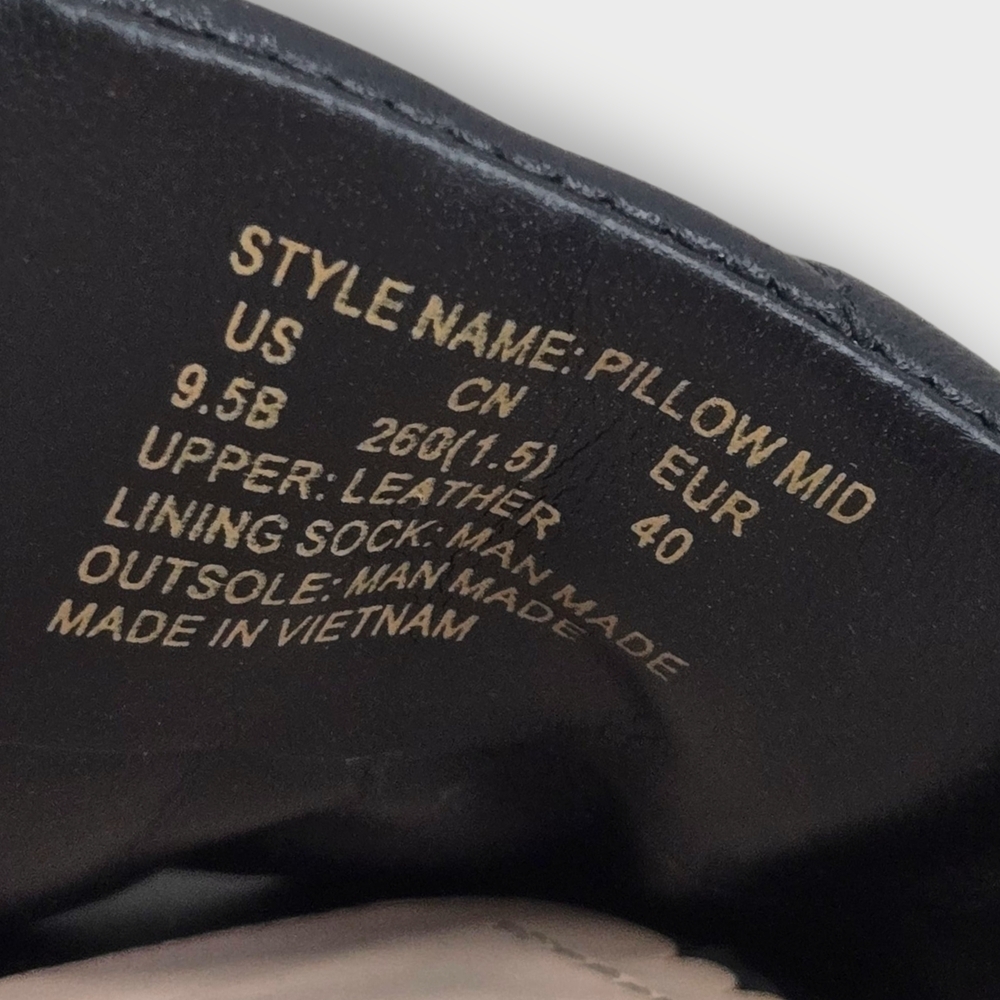 Kate Spade Pillow Sandal Women’s 9.5B Black Heeled Flats Quilted Slip On EU 40 - Picture 7 of 8